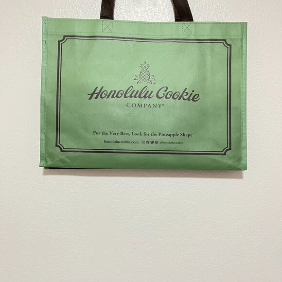 HONOLULU COOKIE CO. 15"x11"x5" REUSABLE SHOPPING BAG /NWOT - Picture 7 of 10